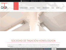 Tablet Screenshot of catsa.com